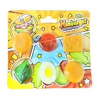 Gummy-hamburger om zelf te bouwen - 12 g