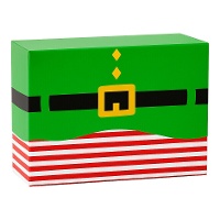 Doos voor snoepgoed van de Elf 18 x 13,5 x 7,5 cm - Decoreer