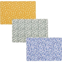 Placemat 43 x 28 cm met mini-bloemenprint - 1 stuk