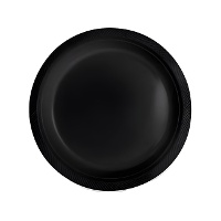 Kleurrijke plastic borden van 26 cm - 10 stuks