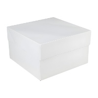 Doos van 30 x 30 x 15 cm voor vierkante taart - 25 stuks