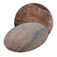Taartbodem van 25 x 25 x 0,3 cm natuurlijk ontwerp - 1 stuk