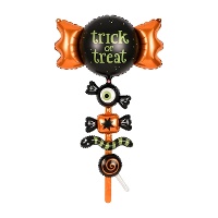 Trick or Treat folieballon 89 x 129 cm