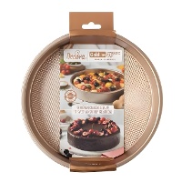 Rond Bakvorm in Rosé Goud 24,5 x 5 cm - Decora