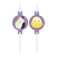 Squishmallows-rietjes - 6 stuks