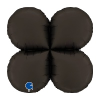 Ballon drop basis van 55 x 55 x 20 cm satijn - Grabo