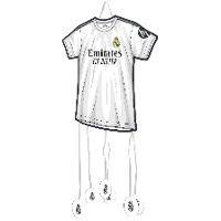Piñata van Real Madrid shirt van 45 x 38 cm