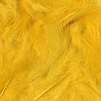 Zachte decoratieve veren in kleur van 3 gr