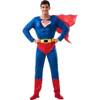 Superman kostuum met cape voor heren