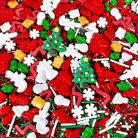 Magische kerstsprinkles van 90 g - Azucren
