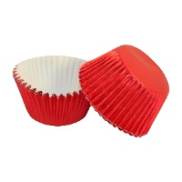 Metallische cupcakevormpjes 5,3 cm - 30 stuks
