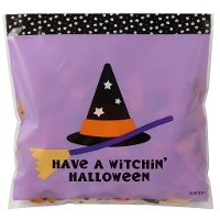 Halloween heksen snoepzakjes 20 x 17 cm - Wilton - 20 stuks