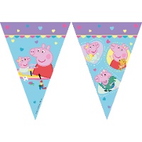 Peppa Pig-wimpel 'Liefde'