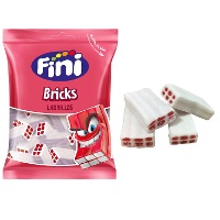 Room en aardbei bakstenen - Fini Bricks - 90 gr