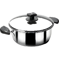Ladycor pan met deksel van 16 x 8 cm - Lacor
