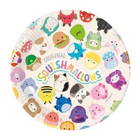 Squishmallows-borden 23 cm - 8 stuks
