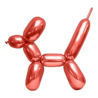 Vormbare latex ballonnen in chromatische kleuren - 50 stuks