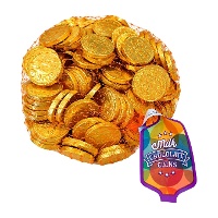 Gemengde melkchocolademunten - 500 g