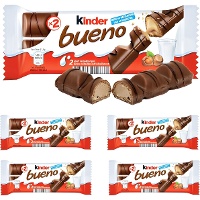 Kinder bueno met melkchocolade - 5 stuks