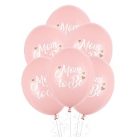 Mom To Be Latex Ballonnen 30 cm - PartyDeco - 50 stuks