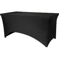 Stretch tafelkleed voor tafels van 1,83 x 0,76 x 0,74 m