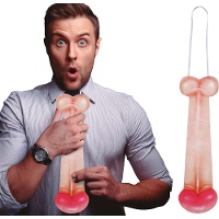 Stropdas in penisvorm van 40 cm