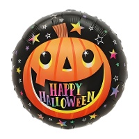 45 cm 'Happy Halloween' Lachende Pompoen Ballon - Party love