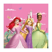 Disney-prinsessen servetten 16,5 x 16,5 cm - 20 stuks