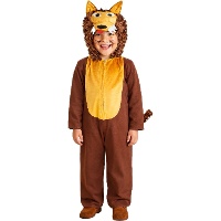 Wolfkostuum met muts voor kind