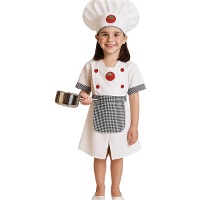 Masterchef kostuum voor meisjes