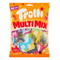 Zakje met gemengde snoepjes - individueel verpakt - Trolli Multi Mix - 500 gr