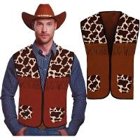 Cowboy?vest voor volwassenen