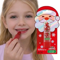 Rode lippenstift Lil Xmas met aardbeiensmaak