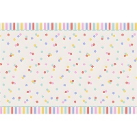 Tafelkleed met confetti 120 x 180 cm