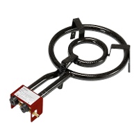 Paellaverdeler 35 cm - 2 branders