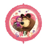 Folieballon Masha y el Oso Sweet