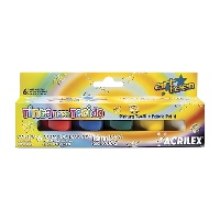 Matte textielverf 15 ml - Acrilex - 6 eenheden