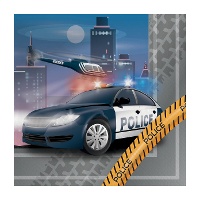 Politie servetten 16,5 x 16,5 cm - 20 stuks