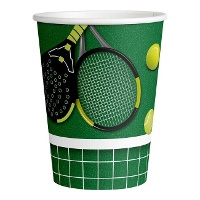 Tennis & Padel Bekers 250 ml - 8 stuks