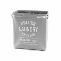 Dubbele wasmand met structuur 50 x 30 x 50 cm - 1 eenheid