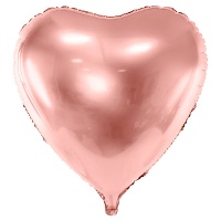 XXL kleuren hartballon 72 x 73 cm - PartyDeco - 1 stuk