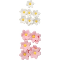 Suikerfiguurtjes madeliefjes - Dekora - 14 stuks