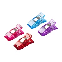 Kleurrijke stofklemmen van 2,6 cm - Prym - 12 stuks