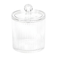 Ronde transparante wattenhouder