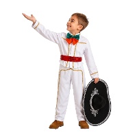 Wit mariachikostuum voor kinderen