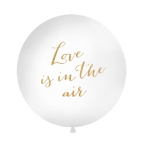 Reusachtige latex ballon Love is in the air van 90 cm - PartyDeco - 1 stuk