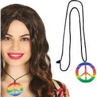 Meerkleurige hippieketting