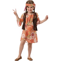 Hippie love power kostuum voor meisjes