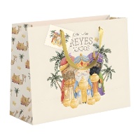 Cadeauzak 35 x 28 x 15 cm met Driekoningen