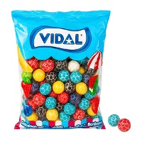 Kauwgomballen in voetbalvorm - Vidal - 1 kg